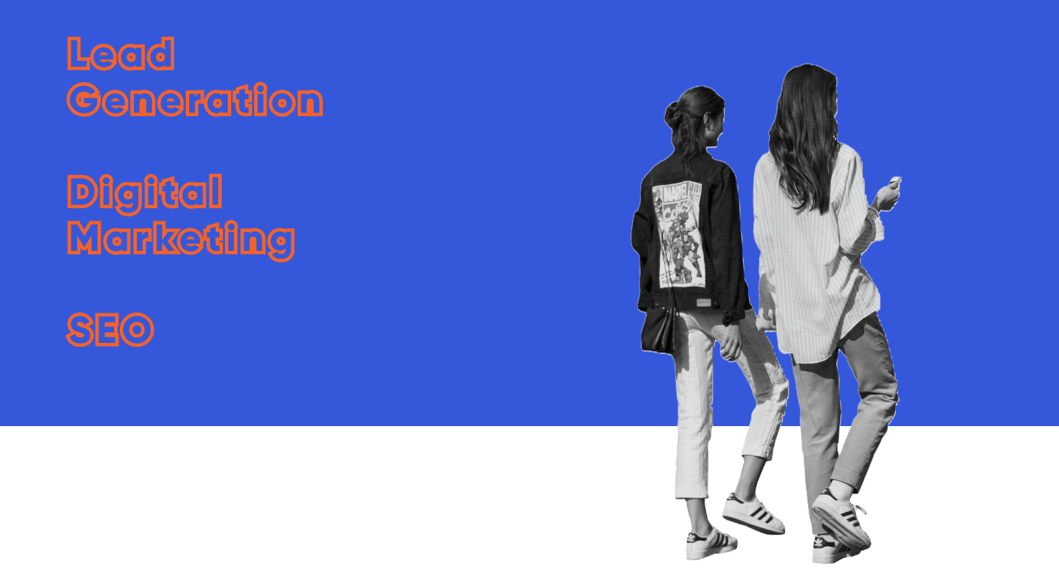 Vizbl Marketing team working on B2B digital marketing strategies