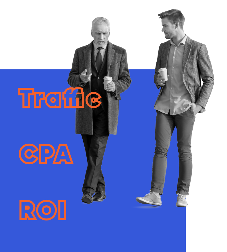 Multiple traffic sources diagram showing diverse marketing channels